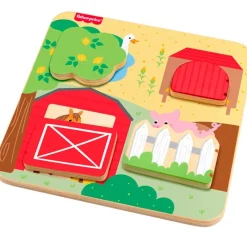 Tablero de Madera de Animales de Granja*FISHER PRICE Discount