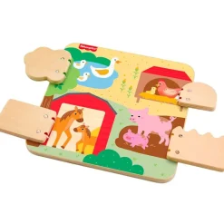Tablero de Madera de Animales de Granja*FISHER PRICE Discount