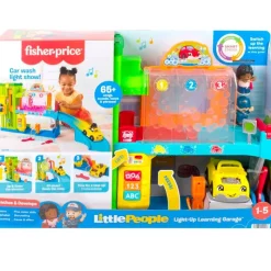 FISHER PRICE Vehículos, Trenes Y Parkings-Taller de Aprendizaje Luminoso