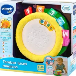 VTECH Primera Infancia Y Preescolar-Tambor Luces Mágicas