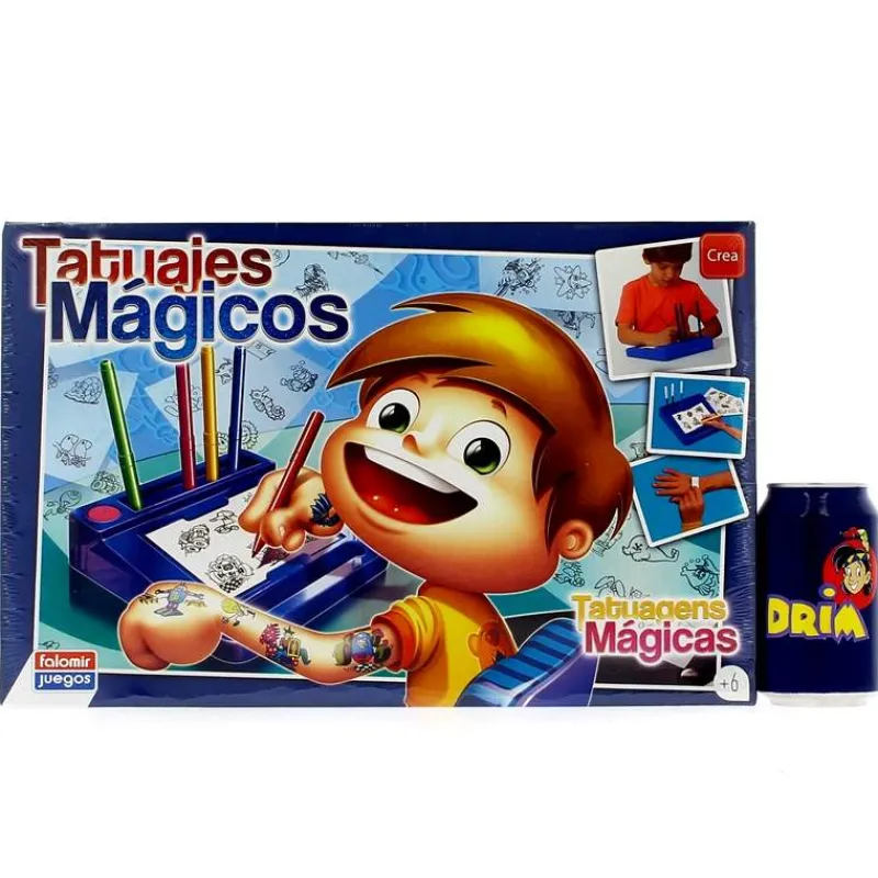 FALOMIR Manualidades-Tatuajes Mágicos Niño