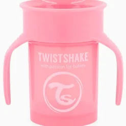 Taza 360ª antigoteo 230 ml Rosa*TWISTSHAKE