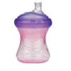 NUBY Botellas Y Cantimploras-Taza Anti Goteo 4 en 1 Rosa