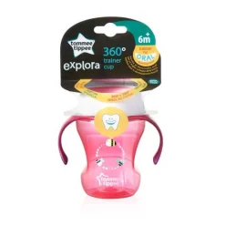 Taza antiderrame 360 Rosa*TOMMEE TIPPEE Outlet