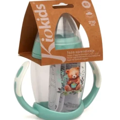 Taza Asas Silicona 270Ml Salvia*KIOKIDS Clearance