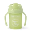 TWISTSHAKE Botellas Y Cantimploras-Taza con Asas 230 Ml +4 Meses Verde Cactus