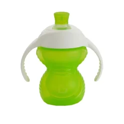 MUNCHKIN Botellas Y Cantimploras-Taza con asas soft 240ml +6m Verde