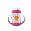KIOKIDS Botellas Y Cantimploras-Taza con boquilla de silicona 270 Ml Rosa