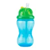NUBY Botellas Y Cantimploras-Taza con cañita 360 ml Azul