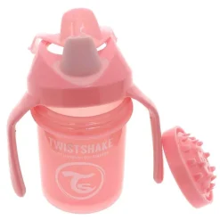 TWISTSHAKE Botellas Y Cantimploras-Taza de Asas 230 Ml Rosa Pastel