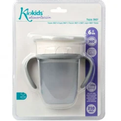 Taza Step 3 Gris con Asas*KIOKIDS New