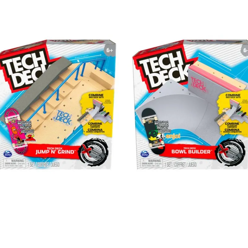 SPIN MASTER Figuras Y Figuras De Acción-Tech Dech Creador Parque X-Connect Surtido