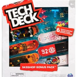 SPIN MASTER Figuras Y Figuras De Acción-Tech Deck Pack 6 Monopatines Surtido