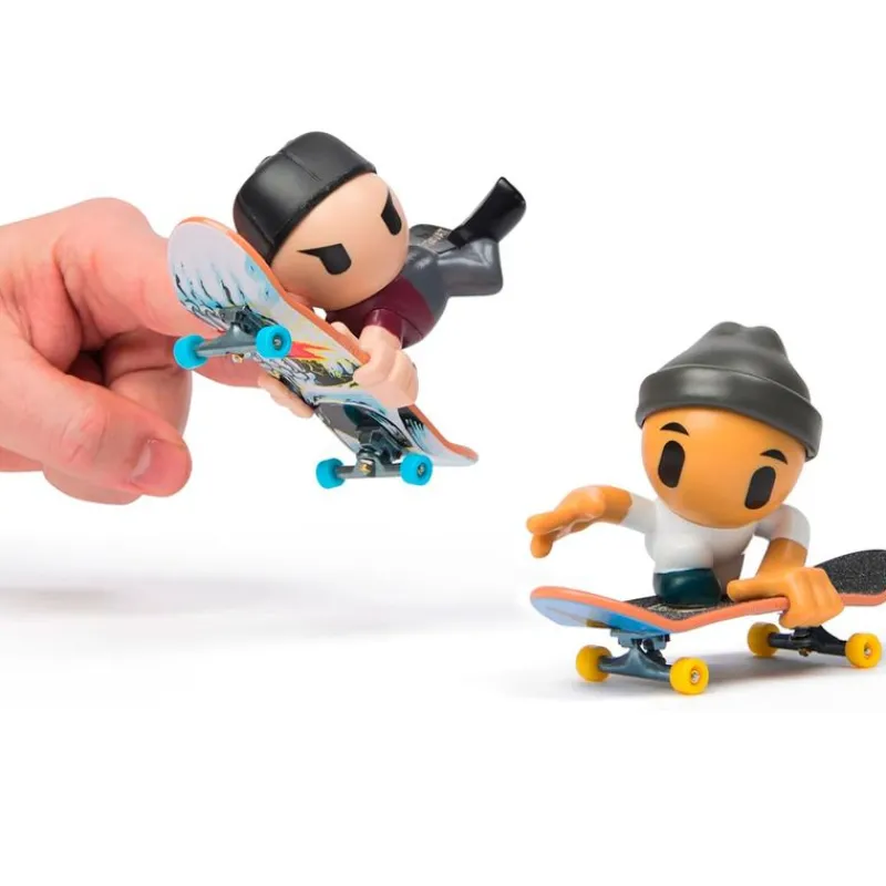 Tech Deck SK8 Crew 2 Figuras + 2 Fingerboards STD*SPIN MASTER Best