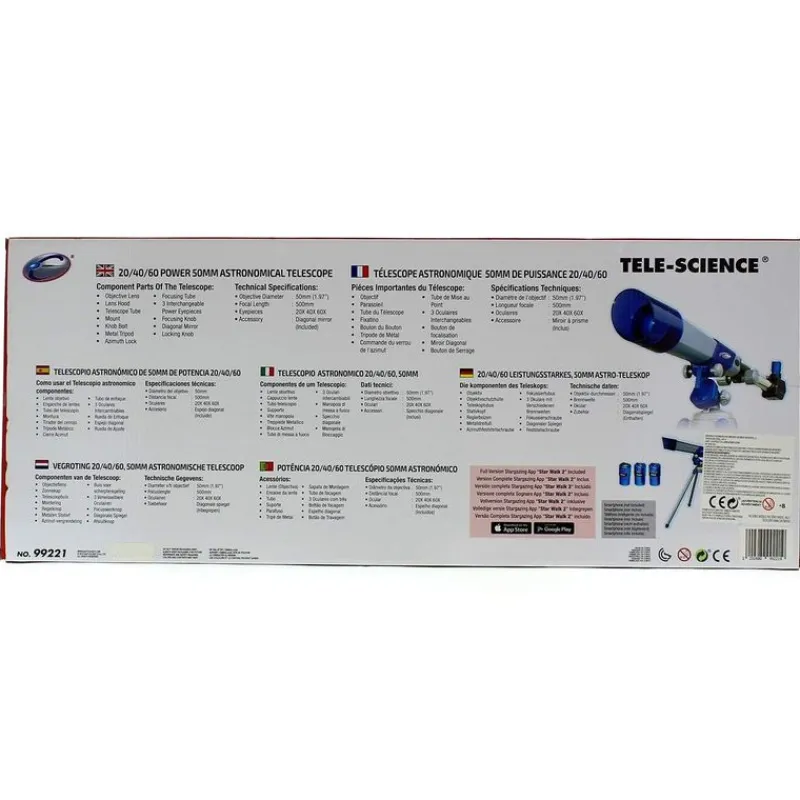 Telescopio Astronómico Avanzado con Trípode Metálico*DRIM DISCOUNT Clearance