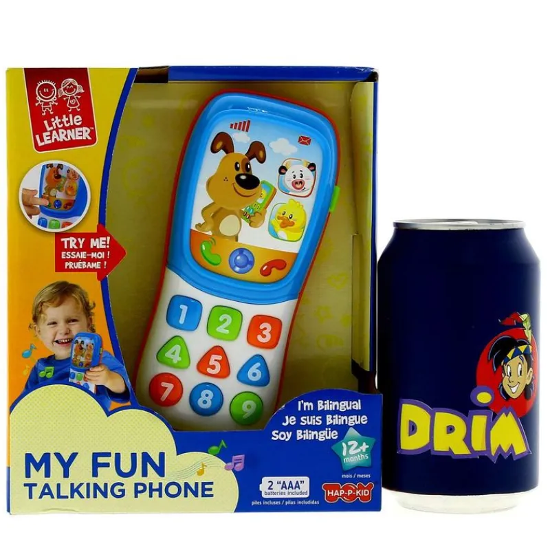 DRIM DISCOUNT Primera Infancia Y Preescolar-Teléfono Infantil Bilingüe