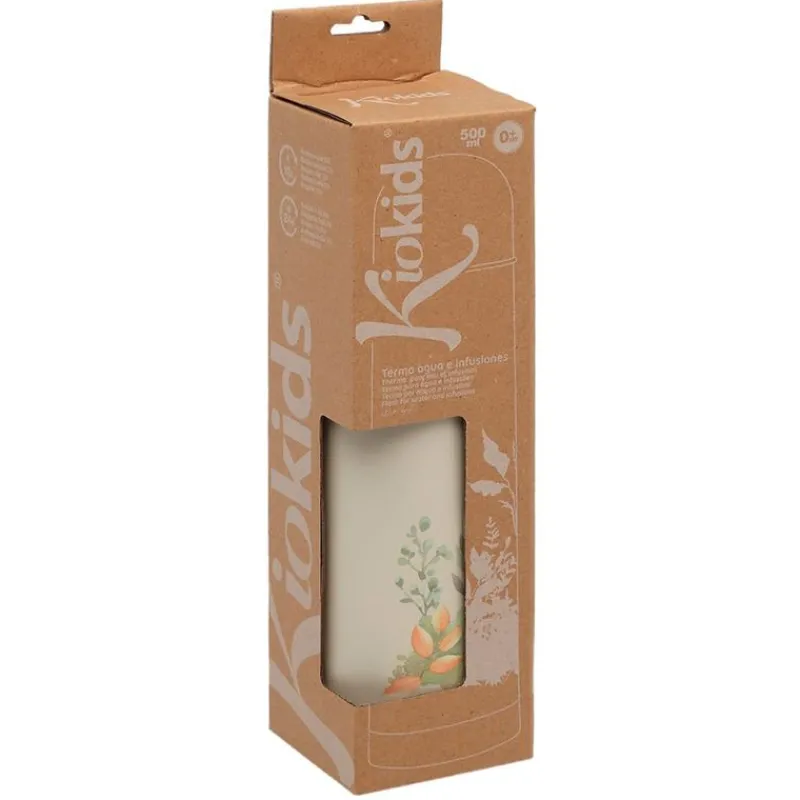 KIOKIDS Termos Y Papilleros-Termo Líquido Inox 500 ML Beige