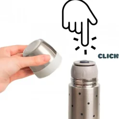 Termo Líquidos 500 Ml Inox Beige*OLMITOS Sale