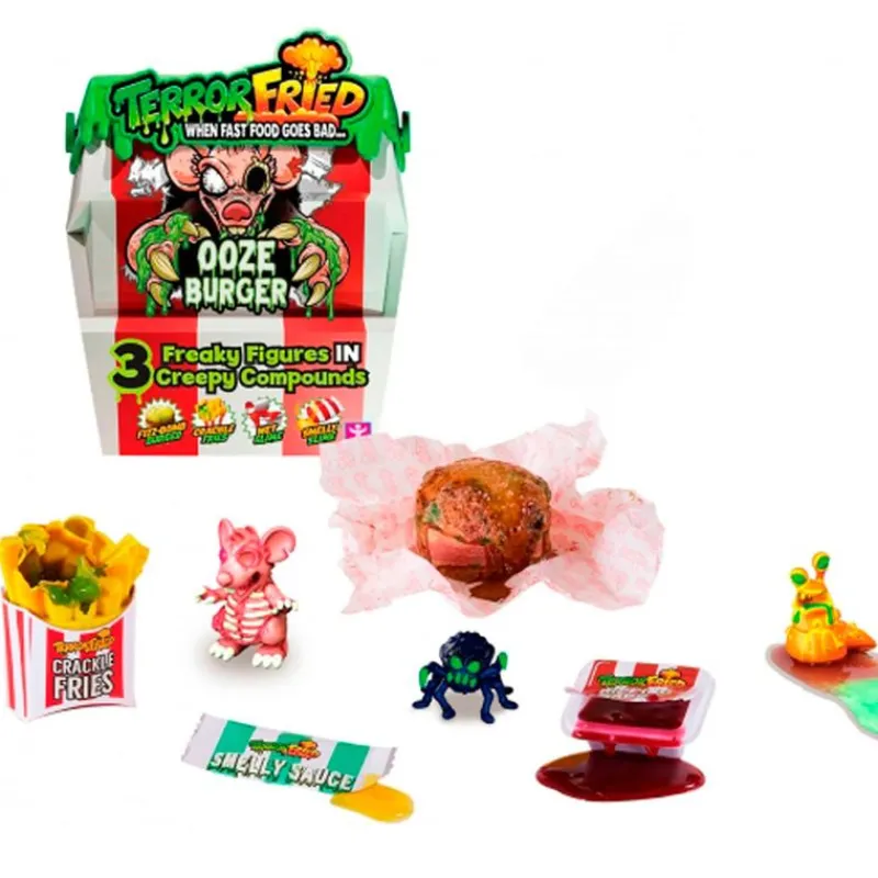 BANDAI Halloween|Manualidades-Terror Fried Horror Burguer Sorpresa