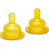 Tetina Médic de látex flujo rápido (2 uds)*BEBE DUE Clearance