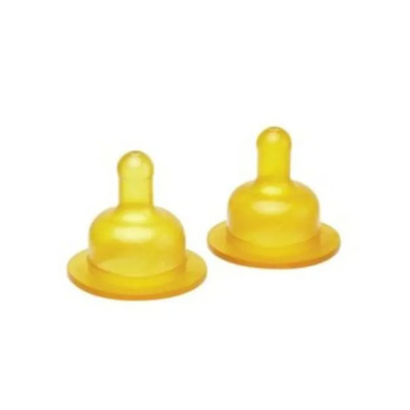 Tetina Médic de látex flujo lento (2uds)*BEBE DUE New