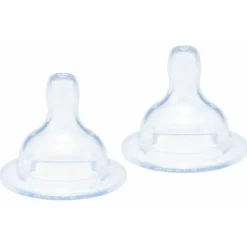 BEBE DUE Biberones-Tetina Medic silicona flujo rápido (2 uds)