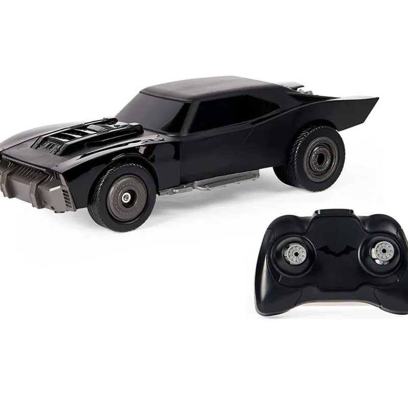 SPIN MASTER Vehículos, Trenes Y Parkings|Coches Radio Control (R/C)-The Batman Movie Batmóvil R/C Escala 1:20
