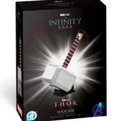 SELECCION DRIM Marvel-Thor Puzzle 3D Martillo Mjölnir 84 Piezas