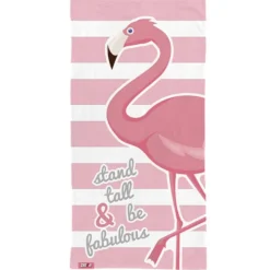 ARDITEX Ropa Y Complementos-Toalla de Playa Flamingo