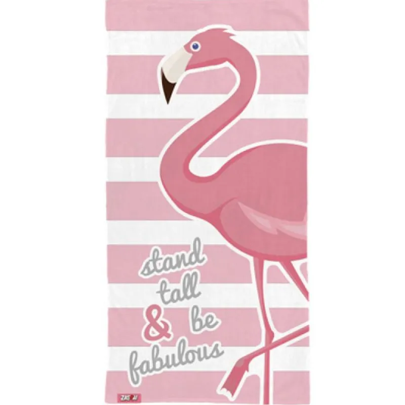 ARDITEX Ropa Y Complementos-Toalla de Playa Flamingo