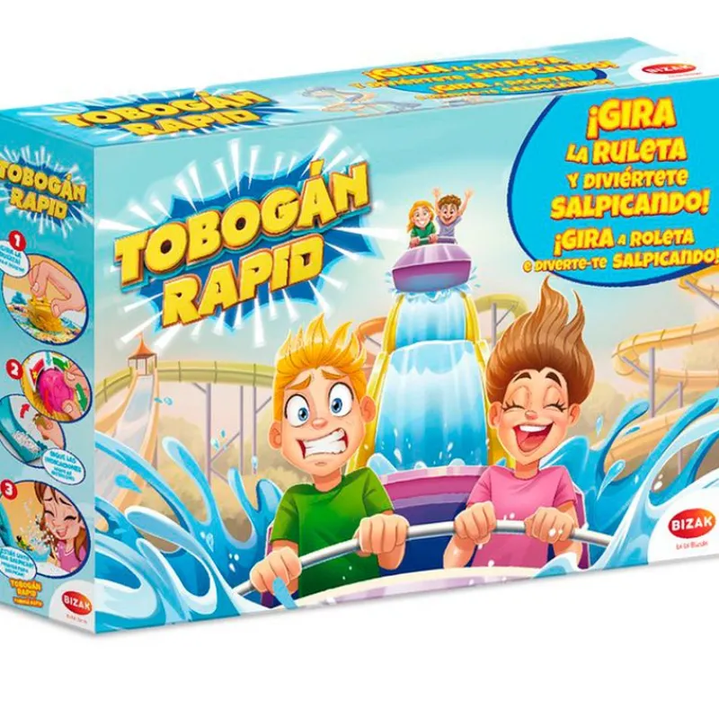 BIZAK Juegos De Mesa-Tobogán Rapid Juego Mesa