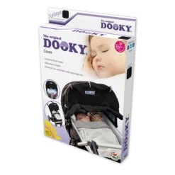 DOOKY Accesorios Y Complementos Para El Paseo-Toldo para silla de paseo/cochecito negro