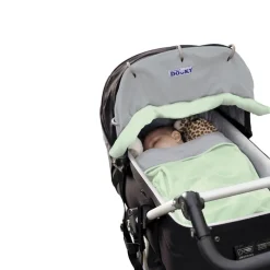 DOOKY Accesorios Y Complementos Para El Paseo-Toldo para silla de paseo verde agua/gris