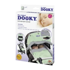 DOOKY Accesorios Y Complementos Para El Paseo-Toldo para silla de paseo verde agua/gris