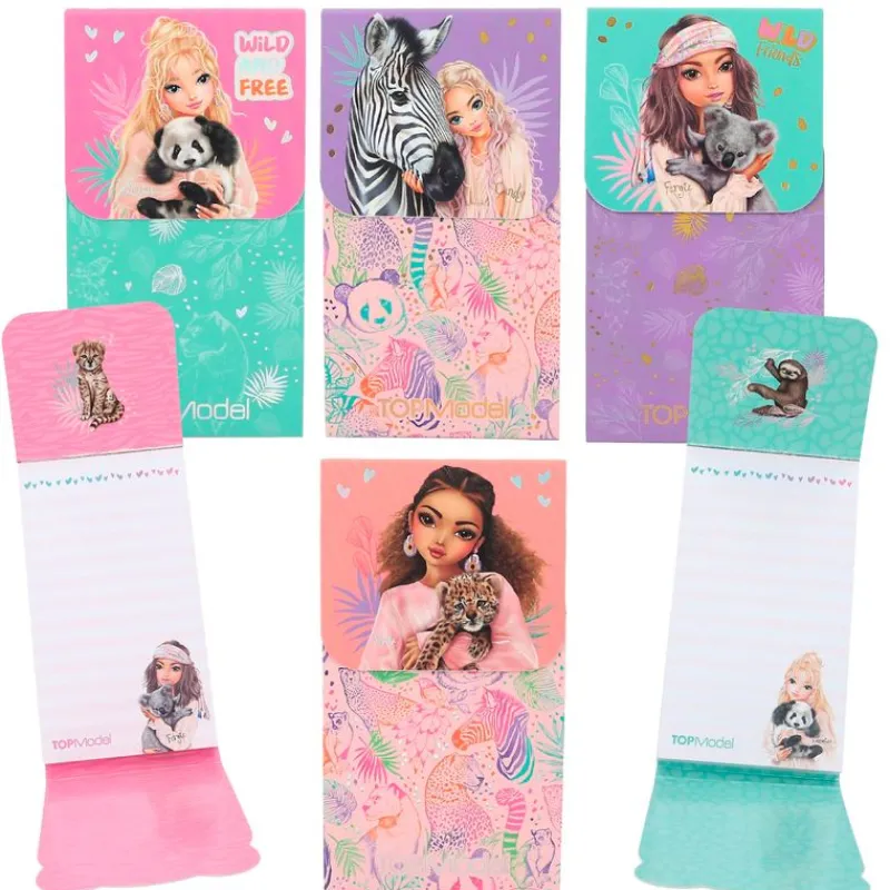 Top Model Bloc de Notas Cierre Magnético Surtido*DEPESCHE Clearance