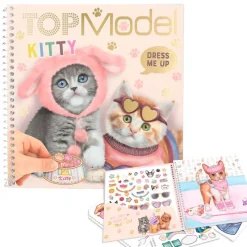 Top Model Cuaderno Calcomanías Gatitos*DEPESCHE Sale