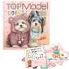 DEPESCHE Manualidades|Escolar-Top Model Cuaderno Calcomanías Perritos
