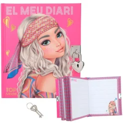 DEPESCHE Artículos En Catalán|Escolar-Top Model Diario con Candado Seventies Catalán