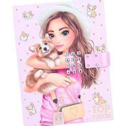 DEPESCHE Escolar-Top Model Diario con Código Secreto Corgi