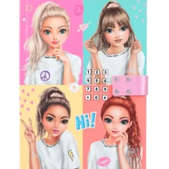 DEPESCHE Escolar-Top Model Diario Secreto con Código Snap Shots