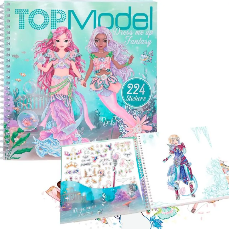 Top Model Dress Me Up Fantasy Cuaderno Pegatinas*SELECCION DRIM Hot