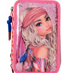 SELECCION DRIM Escolar-Top Model Estuche Triple Seventies