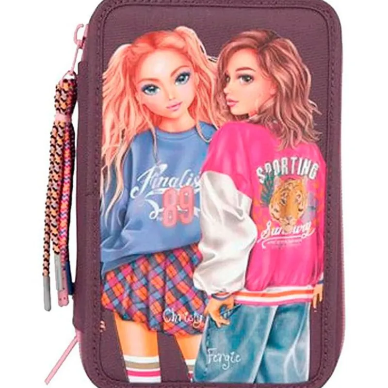 SELECCION DRIM Escolar-Top Model Estuche Triple College