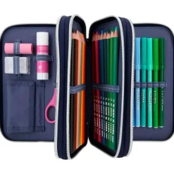 DEPESCHE Escolar-Top Model Estuche Triple Moonlight