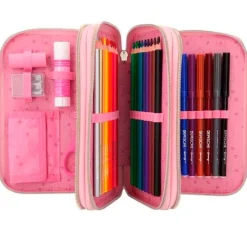 DEPESCHE Escolar-Top Model Estuche Triple Corgi