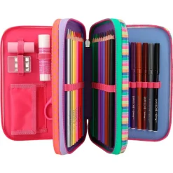 DEPESCHE Escolar-Top Model Estuche Triple Joy