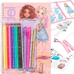 DEPESCHE Manualidades-Top Model Libro para Colorear