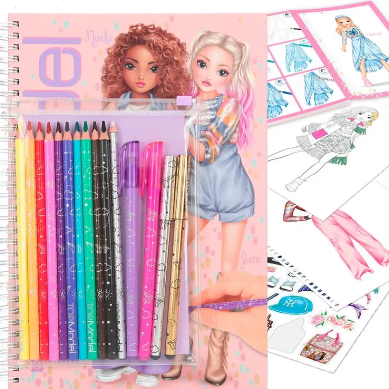 DEPESCHE Manualidades-Top Model Libro para Colorear