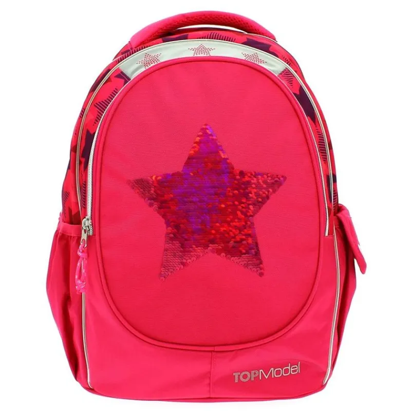 SELECCION DRIM Escolar-Top Model Mochila Rosa Estrella