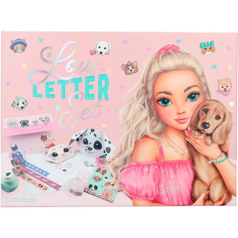 DEPESCHE Escolar-Top Model Set de Cartas Love Kitty and Doggy